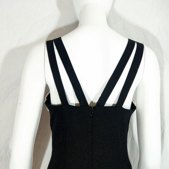 Faviana Beaded Black Gown NWT Vintage? - Picture 6 of 8